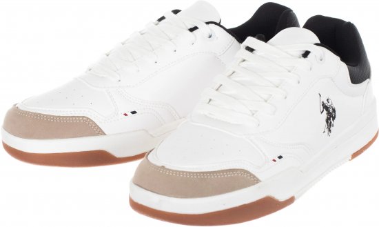 U.S. POLO ASSN. Steve - Men's Sneakers White - Vyriški batai 40-52 - 