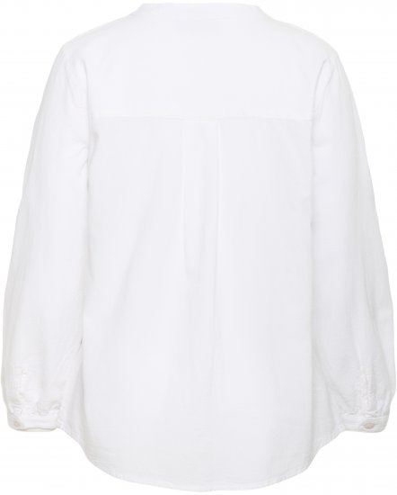 Kaffe Curve Nana Marškiniai ilgomis rankovėmis Balta - Palaidinės ir tunikos - 