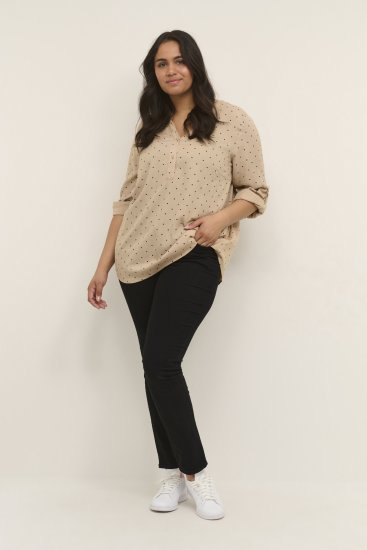 Kaffe Curve Joy Palaidinė Nomad/Juoda Taškuota - Palaidinės ir tunikos - 