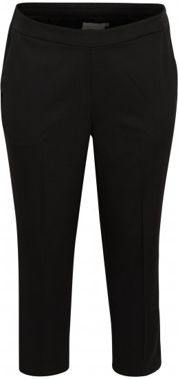 Kaffe Curve Sakira Trumpintos kelnės Gili juoda - Džinsai & Kelnės Didelėse Dydžiuose – Plus Size - 