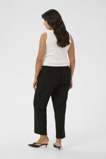 Kaffe Curve Sakira Trumpintos kelnės Gili juoda - Džinsai & Kelnės Didelėse Dydžiuose – Plus Size - 