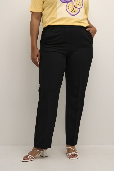 Kaffe Curve Sakira Ilgos kelnės Gili juoda - Džinsai & Kelnės Didelėse Dydžiuose – Plus Size - 