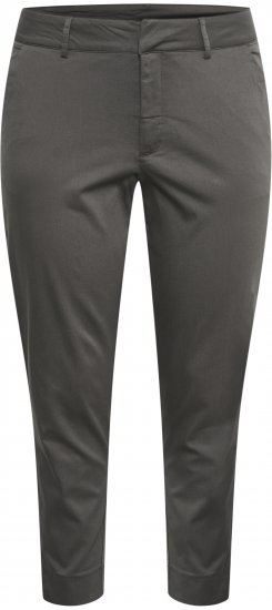 Kaffe Curve Leana Chino 7/8 Kelnės Tamsus Šešėlis - Džinsai & Kelnės Didelėse Dydžiuose – Plus Size - 