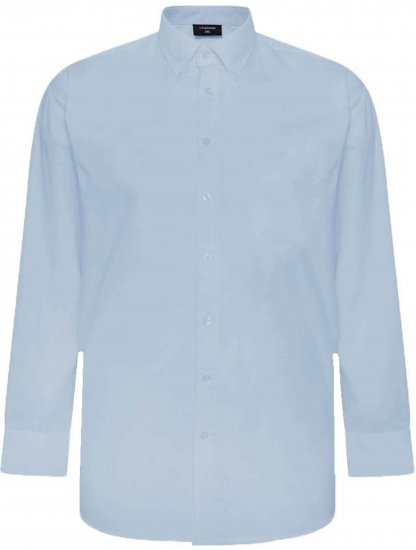 Espionage SH150 Plain Long Sleeve Shirt Blue - Marškiniai ilgomis rankovėmis - 