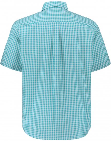 JP1880 Shirt Traditional Short Sleeve Turquoise - Marškiniai - Marškiniai - 2XL-8XL