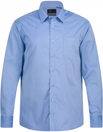 JP1880 Shirt Business Comfort Fit Light Blue TALL - VYRIŠKI DRABUŽIAI MT-6XLT - Drabužiai aukštiems vyrams