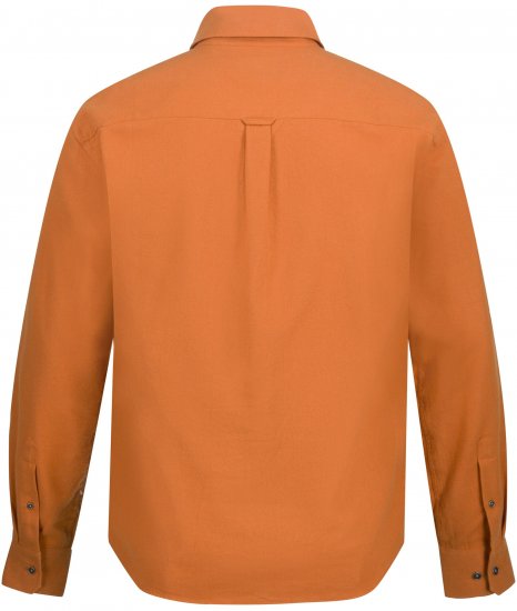 JP1880 Shirt Flannel Long Sleeve Orange TALL - VYRIŠKI DRABUŽIAI MT-6XLT - Drabužiai aukštiems vyrams