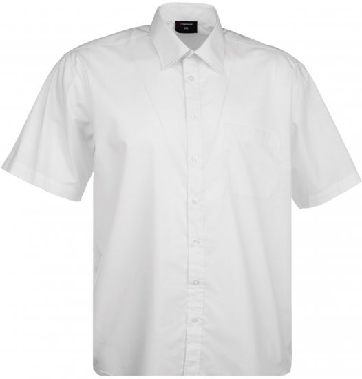 Espionage SH149 Short Sleeve Shirt White - Marškiniai - Marškiniai - 2XL-8XL