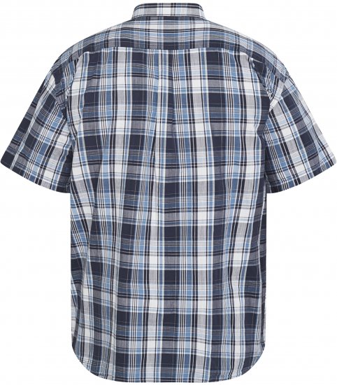 North Latitude 61115 Languoti Marškiniai su Itin Ilgu Korpusu Tamsiai Mėlyna - Marškiniai - Marškiniai - 2XL-8XL