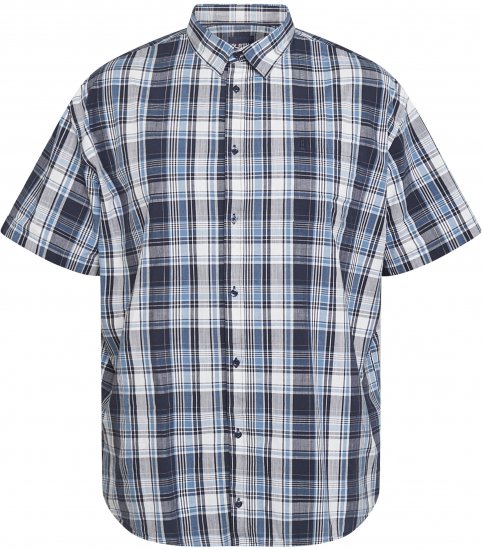 North Latitude 61115 Languoti Marškiniai su Itin Ilgu Korpusu Tamsiai Mėlyna - Marškiniai - Marškiniai - 2XL-8XL