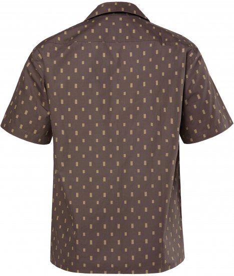 JP1880 Boxy Cuba Short Sleeve Shirt Brown - Marškiniai - Marškiniai - 2XL-8XL