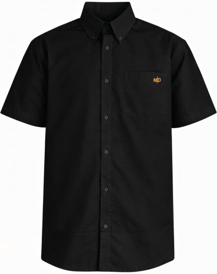 Motley Denim Zagreb Marškiniai trumpomis rankovėmis Juoda - Marškiniai - Marškiniai - 2XL-8XL