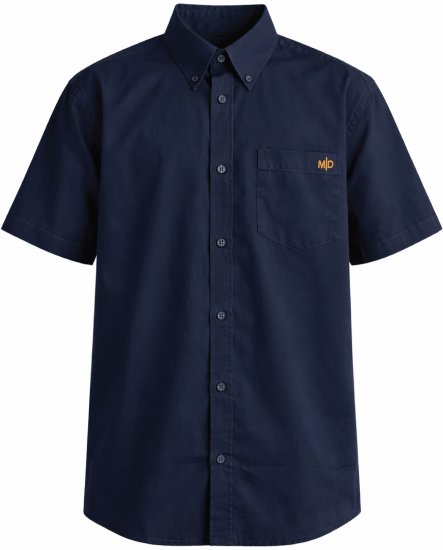 Motley Denim Zagreb Marškiniai trumpomis rankovėmis Tamsiai mėlyna - Marškiniai - Marškiniai - 2XL-8XL