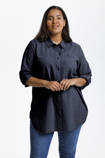 Kaffe Curve Nana Marškinių Tunika Midnight Marine - Palaidinės ir tunikos - 