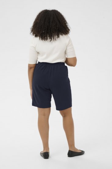 Kaffe Curve Pheolo Shorts Midnight Marine Navy - Šortai - 