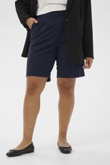 Kaffe Curve Pheolo Shorts Midnight Marine Navy - Šortai - 