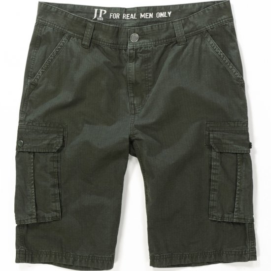 JP1880 Shorts Cargo Bermuda Dark Olive - Šortai - Šortai - W40-W60