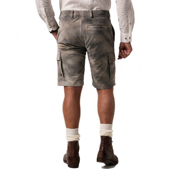 JP1880 Shorts Bermuda Traditional Cowhide Graphite Grey - Šortai - Šortai - W40-W60