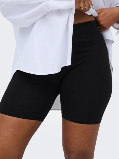 Only Carmakoma Time Shorts Black - Šortai - 