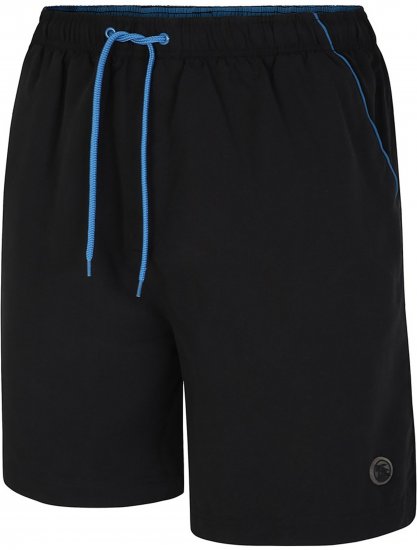 Espionage SW040 Plain Swimshorts Black - Maudymosi šortai - Didelio dydžio vyriški maudymosi šortai