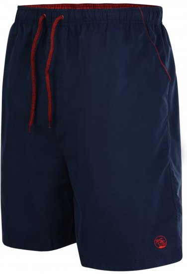 Espionage SW040 Plain Swimshorts Navy - Maudymosi šortai - Didelio dydžio vyriški maudymosi šortai