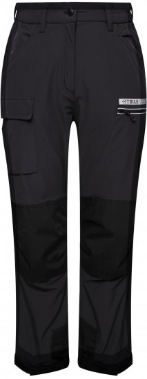 Ulla Popken HYPRAR Multifunctional Durable Inset Trekking Pants Black - Džinsai & Kelnės Didelėse Dydžiuose – Plus Size - 