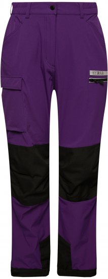 Ulla Popken HYPRAR Multifunctional Durable Inset Trekking Pants Plum - Džinsai & Kelnės Didelėse Dydžiuose – Plus Size - 