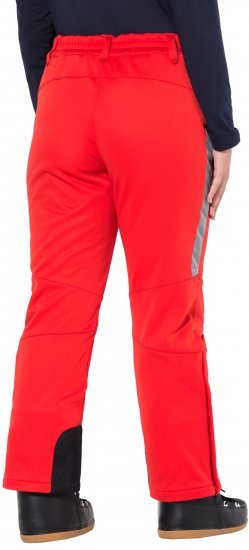 Ulla Popken Softshell Trousers Waterproof Zip Pockets Snow Gaiters Salsa - Džinsai & Kelnės Didelėse Dydžiuose – Plus Size - 