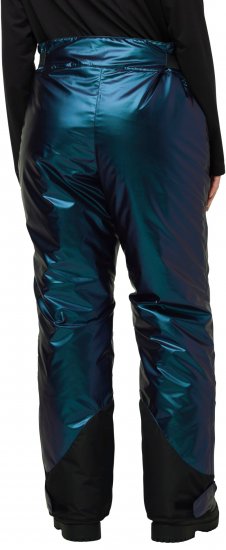 Ulla Popken Ski Pants Water-Repellent Mother-Of-Pearl Velcro Closure Snow Gaiter Blue - Džinsai & Kelnės Didelėse Dydžiuose – Plus Size - 