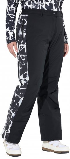 Ulla Popken Hyprar Functional Trousers Waterproof Velcro Closure Snow Gaiter Black - Džinsai & Kelnės Didelėse Dydžiuose – Plus Size - 