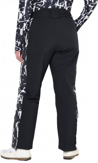 Ulla Popken Hyprar Functional Trousers Waterproof Velcro Closure Snow Gaiter Black - Džinsai & Kelnės Didelėse Dydžiuose – Plus Size - 