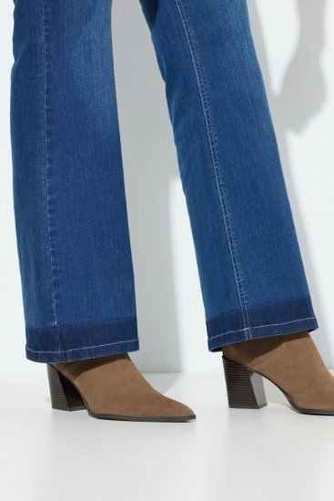 Ulla Popken Stretch Fit Bootcut Jeans Blue Denim - Ulla Popken - Ulla Popken didelių dydžių rūbai