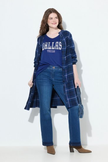 Ulla Popken Stretch Fit Bootcut Jeans Blue Denim - Ulla Popken - Ulla Popken didelių dydžių rūbai