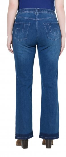 Ulla Popken Stretch Fit Bootcut Jeans Blue Denim - Džinsai & Kelnės Didelėse Dydžiuose – Plus Size - 
