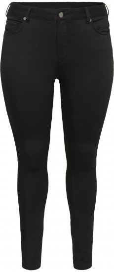 Kaffe Curve Lena Slim Jeans Black Deep - Džinsai - 