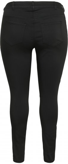 Kaffe Curve Lena Slim Jeans Black Deep - Džinsai - 