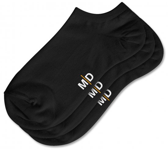 Motley Denim William 3 porų žemų kojinių rinkinys Juoda - Apatinis trikotažas ir plaukimo apranga - Apatinis trikotažas - 2XL-8XL