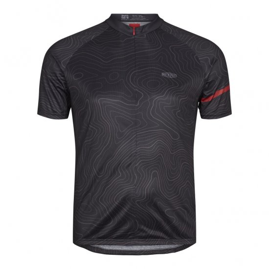 North Latitude Sport Bike Shirt Black - Dviračių drabužiai - 