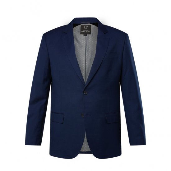 JP1880 Kasos Suit Jacket Flexnamic Navy - Kostiumai ir švarkai - Didelio dydžio kostiumai ir švarkai