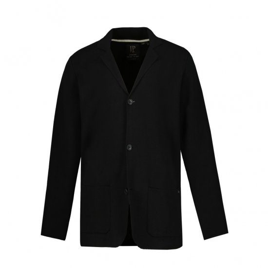 JP1880 Jacket Business Flexnamic Milano Black - Kostiumai ir švarkai - Didelio dydžio kostiumai ir švarkai