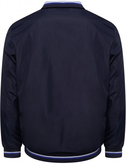 Kam Jeans 444 Premium Harrington Jacket Navy - Didelės vyriškos striukės - Didelės vyriškos striukės