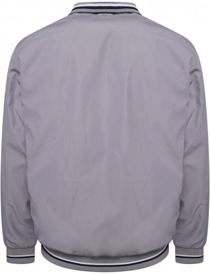 Kam jeans 444 Premium Harrington Jacket Silver - Didelės vyriškos striukės - Didelės vyriškos striukės