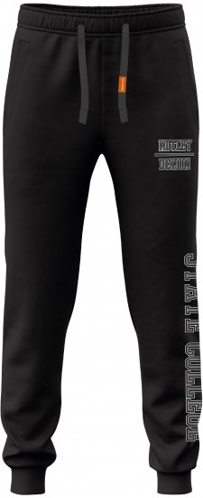 Motley Denim Lyon Sweatpants Black - Laisvalaikio Kelnės ir Šortai - Laisvalaikio Kelnės ir Šortai - 2XL-12XL