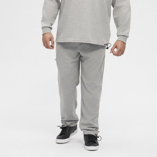 North Latitude Ottoman Sweatpants Mid Grey - Laisvalaikio kelnės ir šortai - Laisvalaikio Kelnės ir Šortai - 2XL-12XL