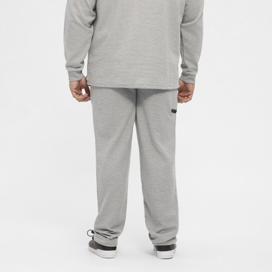 North Latitude Ottoman Sweatpants Mid Grey - Laisvalaikio kelnės ir šortai - Laisvalaikio Kelnės ir Šortai - 2XL-12XL