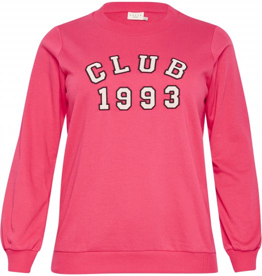 Kaffe Curve Violi Sweatshirt Raspberry Pink - Džemperiai - 