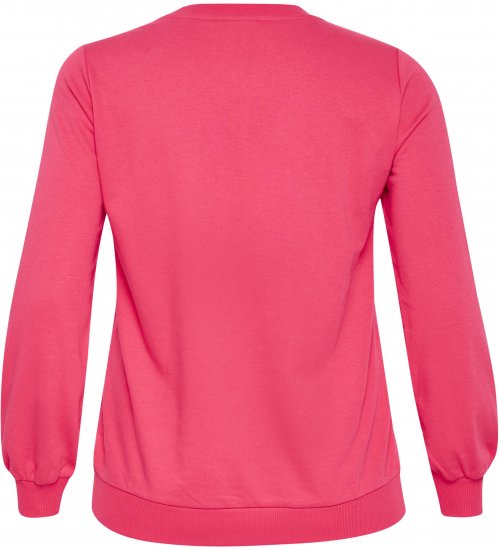 Kaffe Curve Violi Sweatshirt Raspberry Pink - Džemperiai - 