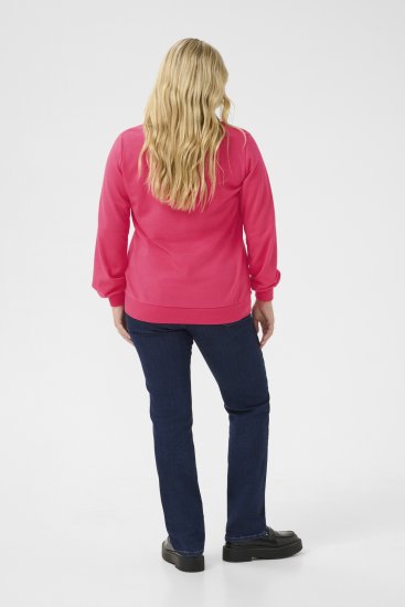 Kaffe Curve Violi Sweatshirt Raspberry Pink - Džemperiai - 