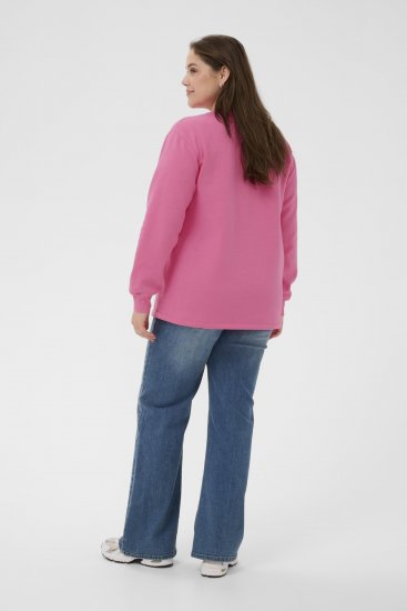 Kaffe Curve Sus Sweatshirt Pink Power - Džemperiai - 