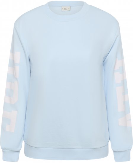 Kaffe Curve Mila Sweatshirt Nantucket Breeze Blue - Džemperiai - 
